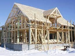 Строительство дома зимой